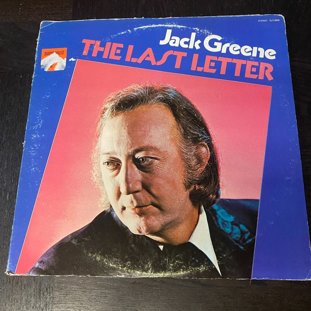Jack Greene The Last Letter LP Vinyl Record Album 12"